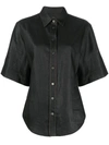 Joseph Wide Sleeve Shirt In Black