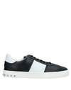 Valentino Garavani Sneakers In Black