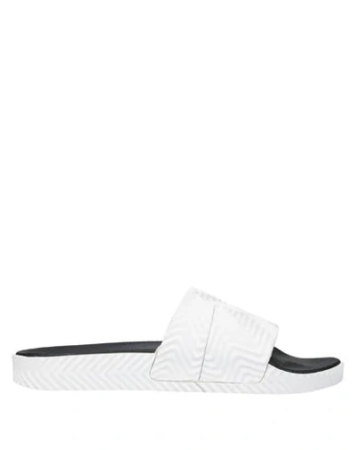 Adidas Originals By Alexander Wang Sandals In White