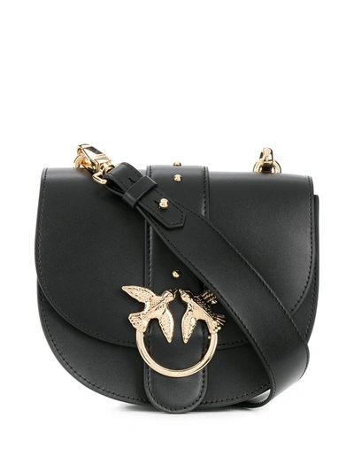 Pinko Go-round Classic Simply Black Crossbody Bag