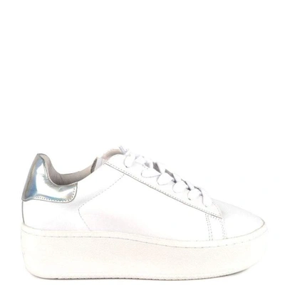 Ash Cult Womens White / Silver Platform Trainers