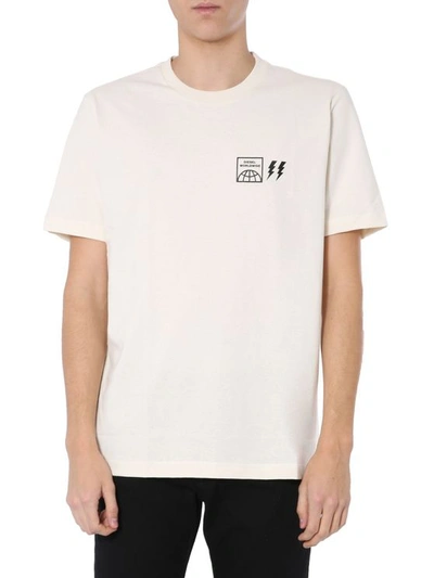 Diesel T-just-vint T-shirt In Bianco