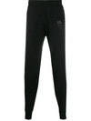 Moschino Slim-fit Track Pants In Black