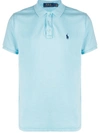 Polo Ralph Lauren Short Sleeved Polo Shirt In Blue