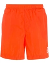 C.p. Company Shell Swim Shorts In Orange