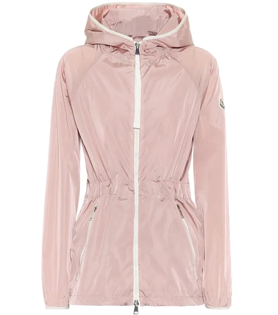 Moncler Lightweight Hooded Jacket In Pink