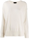 Nili Lotan Sirena Wool Sweater In White