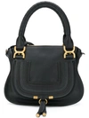 Chloé Marcie Tote Bag In Black