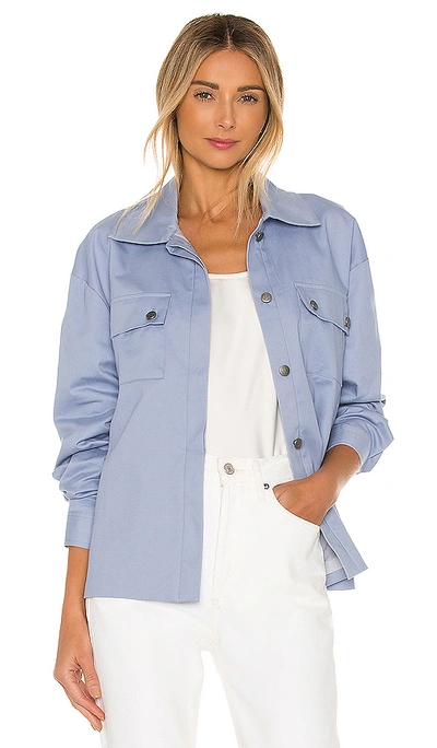 Lovers & Friends Frankie Jacket In Baby Blue