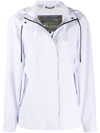 Moose Knuckles Concealed Windbreaker In White