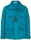 Stone Island Utility Jacket In Blue