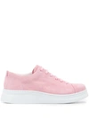 Camper Runner Up Suede Trainers In Pink
