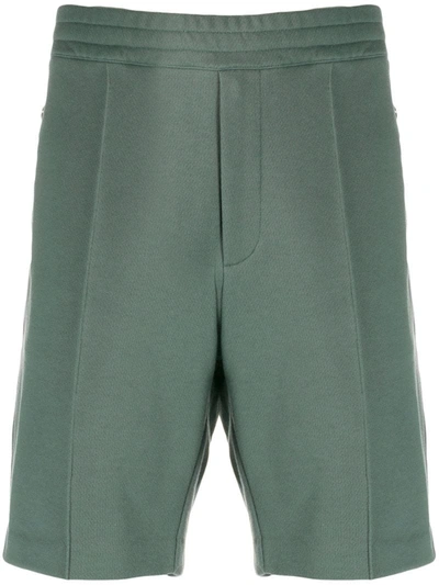 Stella Mccartney Zipped Pocket Shorts In Green