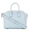 Givenchy Antigona Mini Leather Tote Bag In Baby Blue