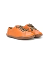 Camper Kids' Peu Low-top Sneakers In Orange