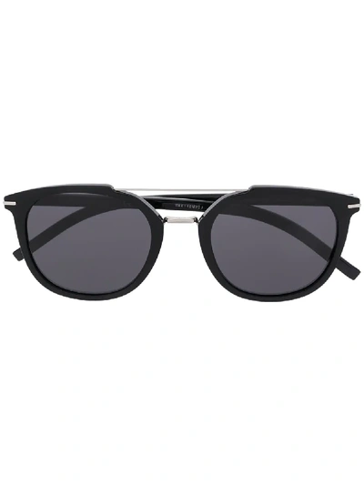 Dior Men's Blacktie Round Acetate/metal Sunglasses