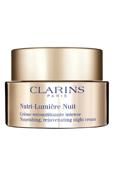 Clarins Nutri-lumiere Anti-aging & Nourishing Night Moisturizer 1.6 Oz. In No Color