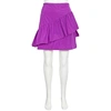 See By Chloé Ruffled Taffeta Mini Skirt In Purple