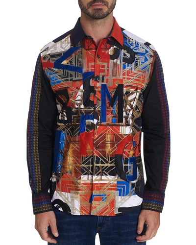 Robert Graham Men's Limited Edition Jomaduru Graphic Sport Shirt In Multi