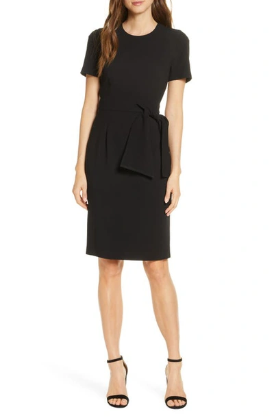 Black Halo Harbor Sheath Dress In Black