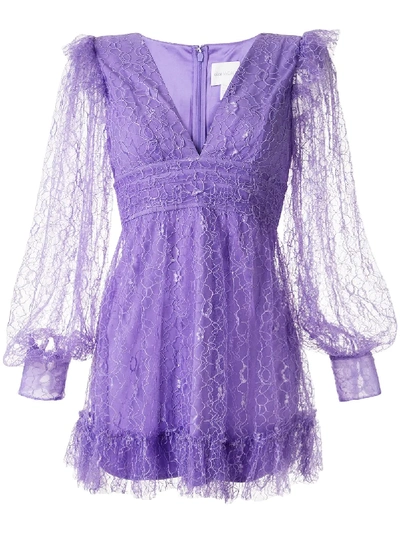 Alice Mccall Purple Short Dress 'floyd'