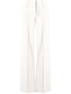 Dion Lee Low Rise Pocket Trousers In White