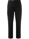 Nili Lotan Montauk Slim-fit Trousers In Black