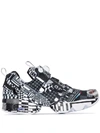 Reebok X Kenzo Minami Instapump Fury Sneakers In Black