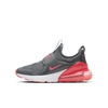 Nike Air Max 270 Extreme Big Kids Shoe In Smoke Grey/flash Crimson/white