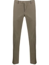 Pt01 Slim-fit Chinos In Brown