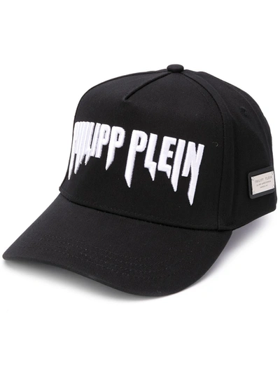 Philipp Plein Logo Hat In Black