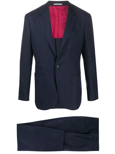 Brunello Cucinelli Two-piece Suit In Blue