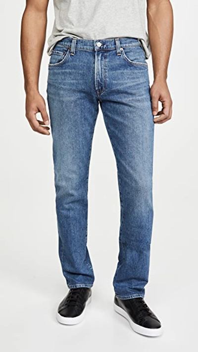 Citizens Of Humanity Gage Classic Straight Denim Jeans In Blue