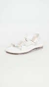 Melissa Papete + Rider Sandals In White/pink