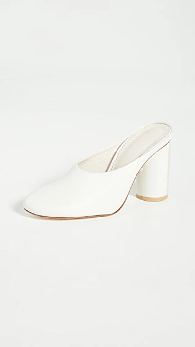 The Volon Yura 1 Mules In Ivory