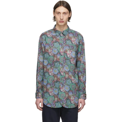 Engineered Garments Multicolor Floral Print Shirt In Wf023