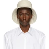 Fendi Ff-monogram Cotton-canvas Bucket Hat In White