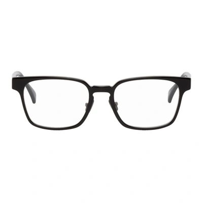 Raen Black And Transparent Leue Glasses In E201tarmac