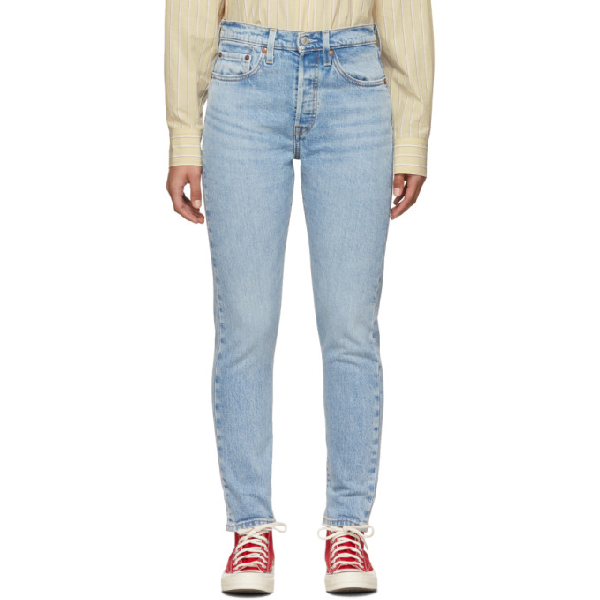 levi's 501 skinny jeans tango light