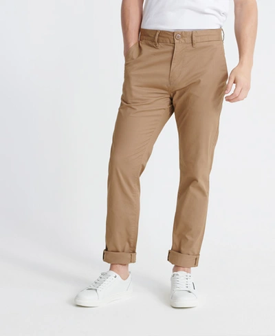 Superdry Edit Chino Trousers In Beige