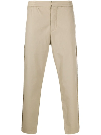 Barena Venezia Straight Leg Cropped Trousers In Neutrals