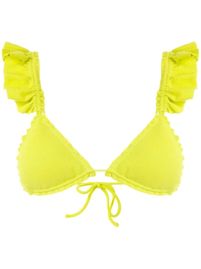 Clube Bossa Laven Bikini Top In Yellow