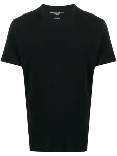 Majestic Short Sleeve T-shirt In Black