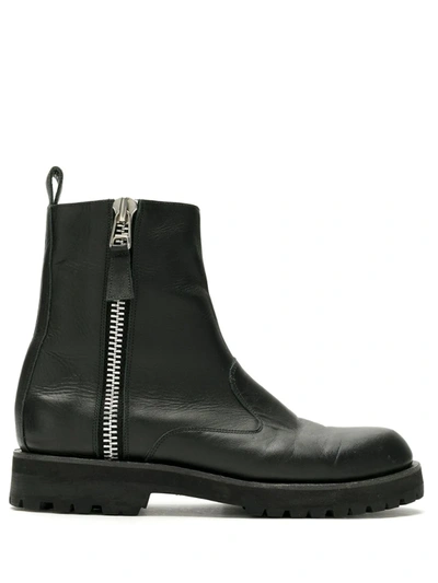 Reinaldo Lourenço X Manolita Leather Boots In Black