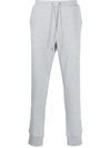 Michael Kors Drawstring Waist Track Pants In Grey