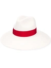 Borsalino Sophie Fedora Hat In White