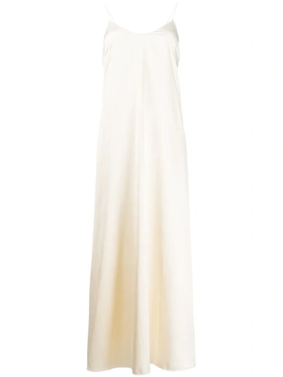 Oseree Flared Cami Dress In Neutrals