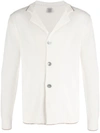 Eleventy Front Buttoned Cardigan In White