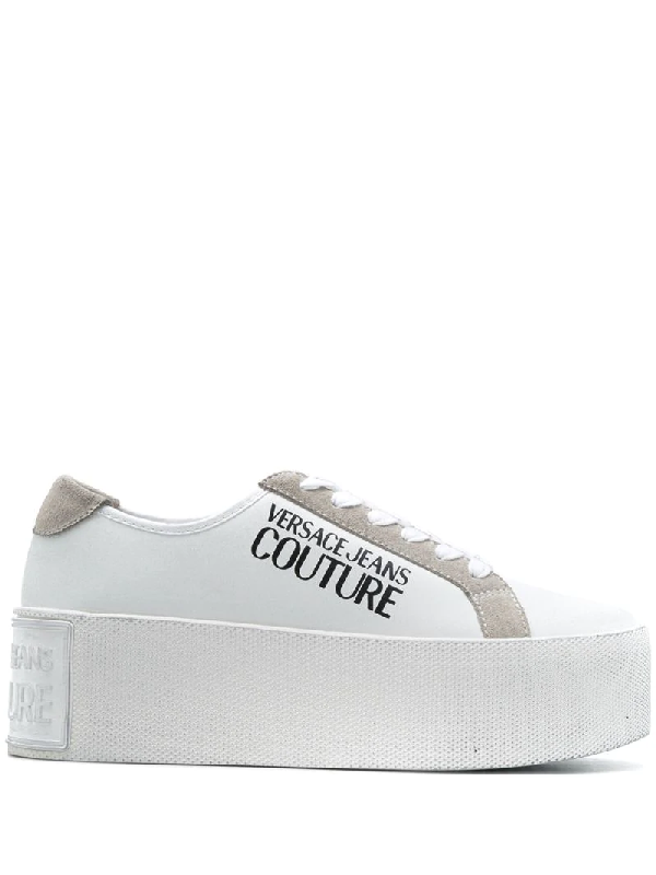 versace jeans couture sneakers white