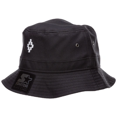 Marcelo Burlon County Of Milan Men's Hat  Cross In Nero